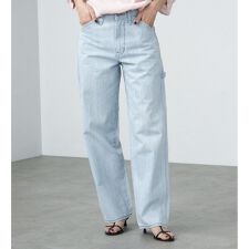 【新色】DUNGAREES ペインターワイドデニムパンツ