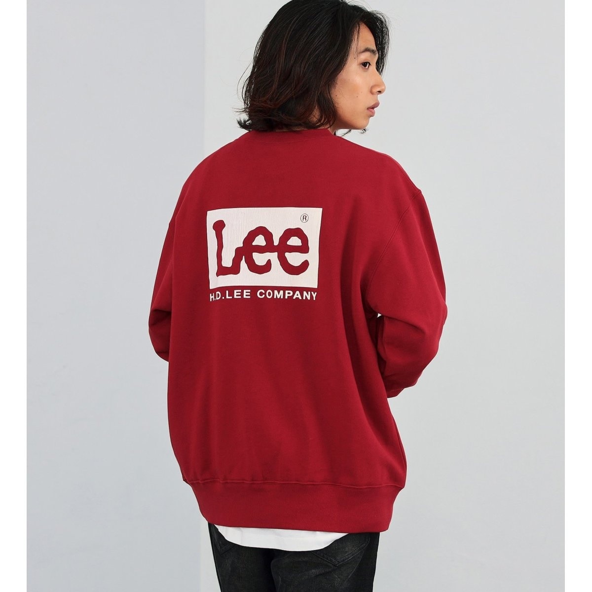 リー Leeロゴバックプリントスウェット 親子リンク】Leeロゴバックプリントスウェット | リー(Lee