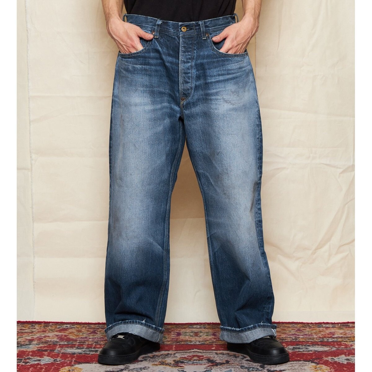 101 100周年】101 COWBOY WIDE PANTS/カウボーイワイド