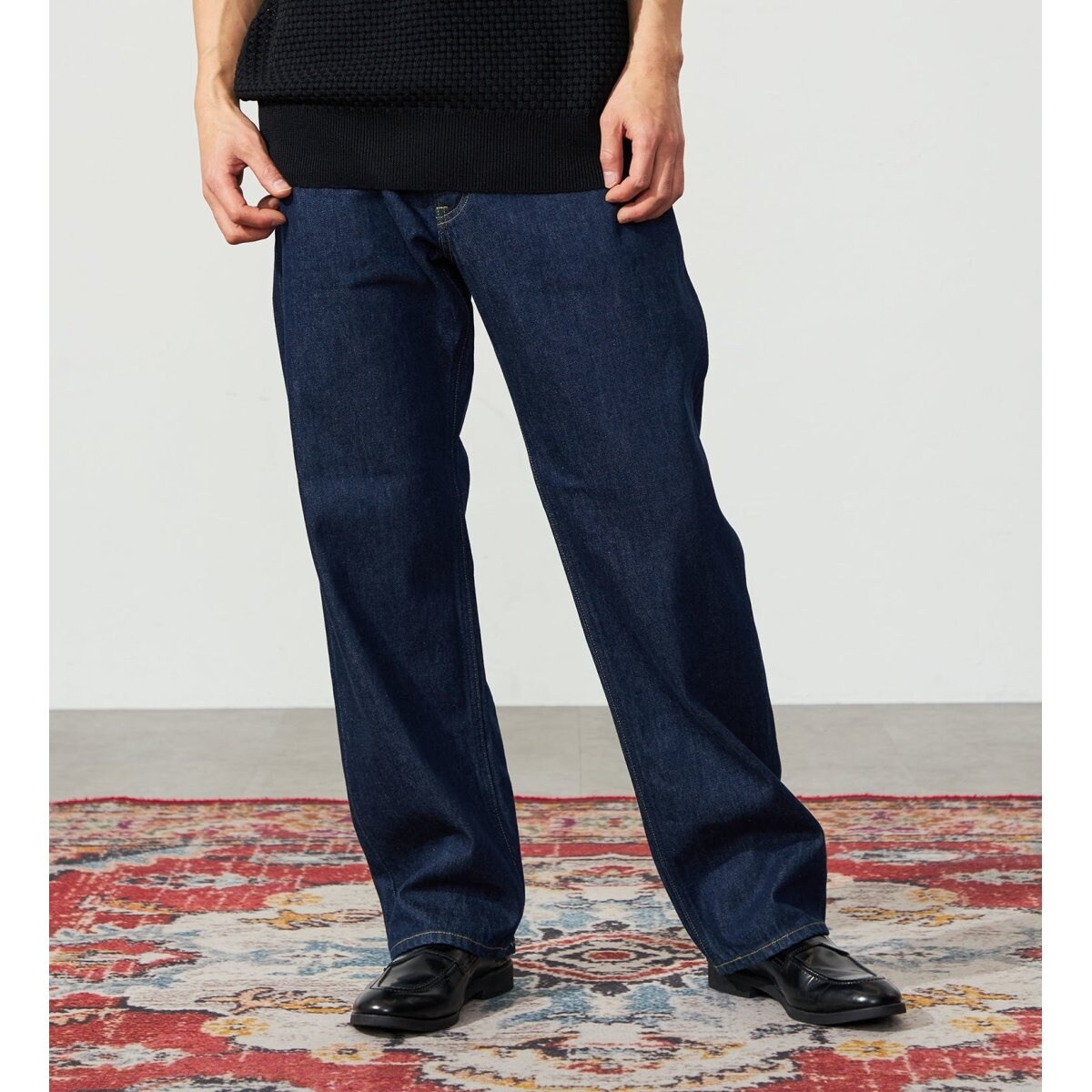 101 100周年】101 RIDERS STRAIGHT PANTS /ライダースストレートデニ