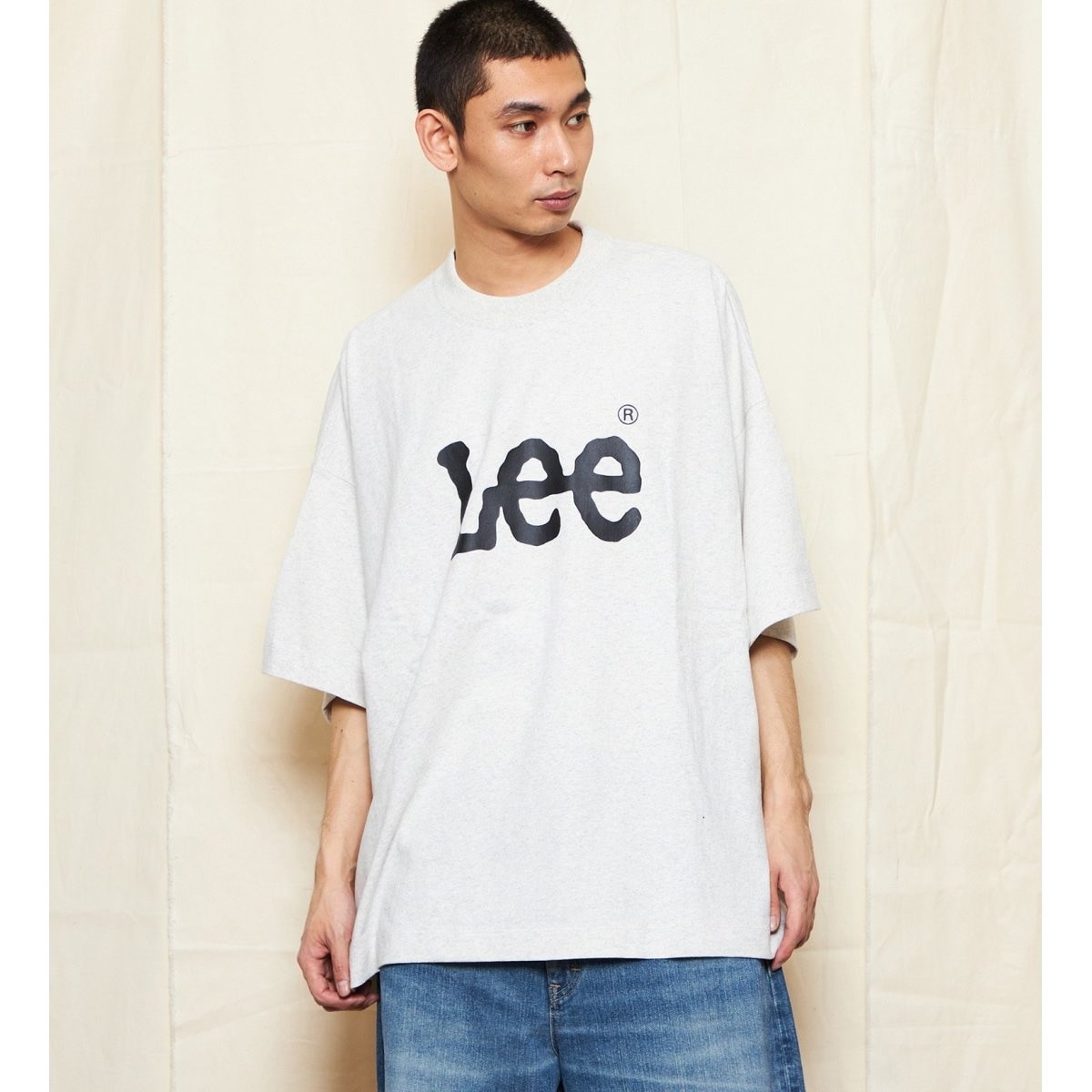 スーパーサイズドLeeロゴTシャツ 超ビッグフィット FINAL SALE】スーパーサイズドLeeロゴTシャツ 超ビッグフィット