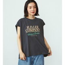 リー(Lee)の【二の腕細見え】ノースリーブプリントTシャツ