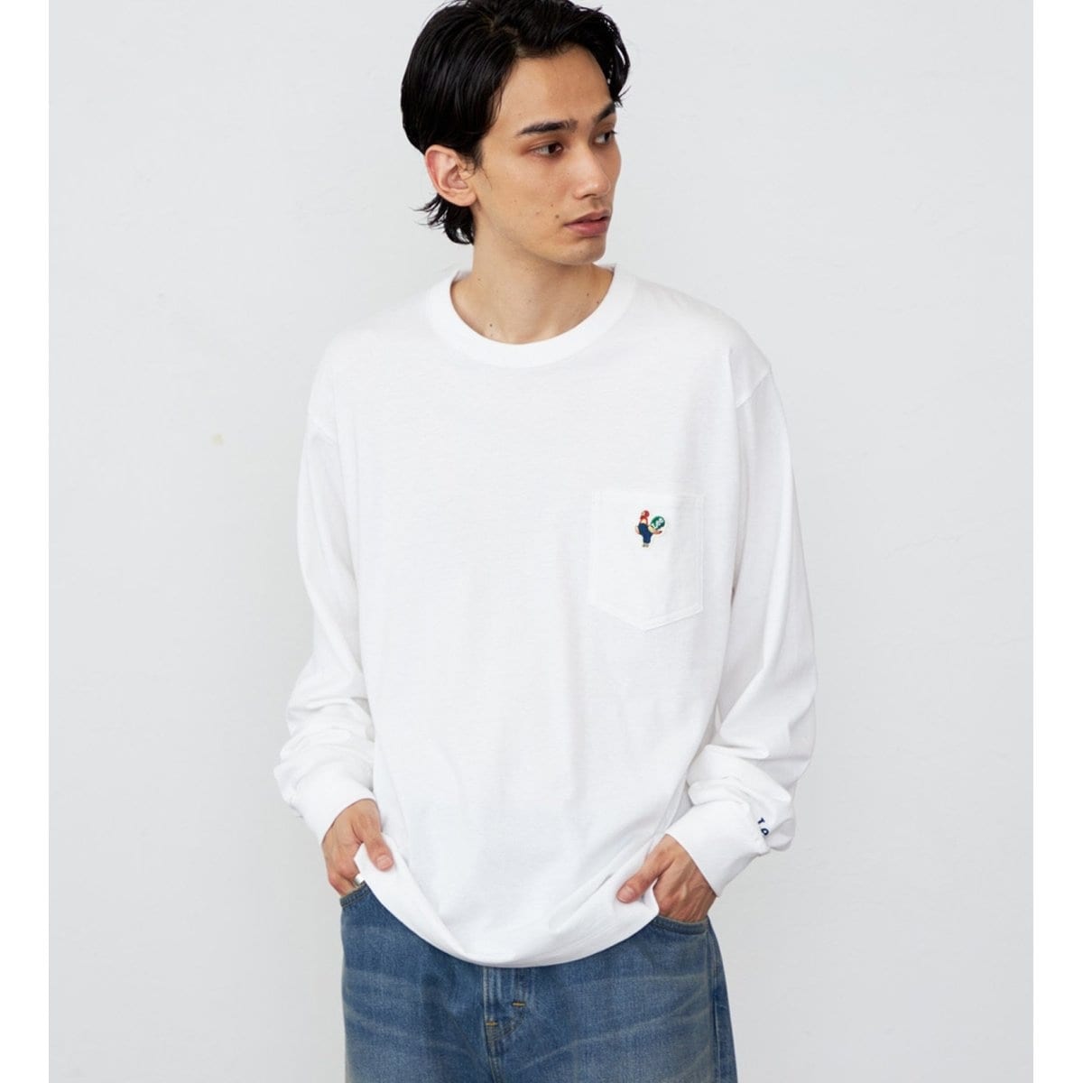 ワッペンポケット ロングスリーブTシャツ | リー(Lee) | マルイウェブ