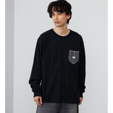 デニムポケット ロングスリーブTシャツ【ロングセラー】