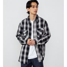 NEL WORK SHIRTS/ネルワークシャツ オンブレチェック