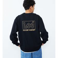 Leeロゴ バックエンブロイダリースウェット/刺繍ロゴ