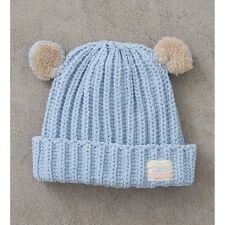 【キッズ】ベアニットキャップ