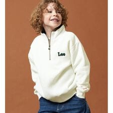 リー(Lee)の【110-150cm】キッズ ハーフジップスウェット 裏起毛