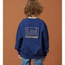 リー(Lee)の【110-150cm】キッズ バックLeeロゴ刺繍スウェット