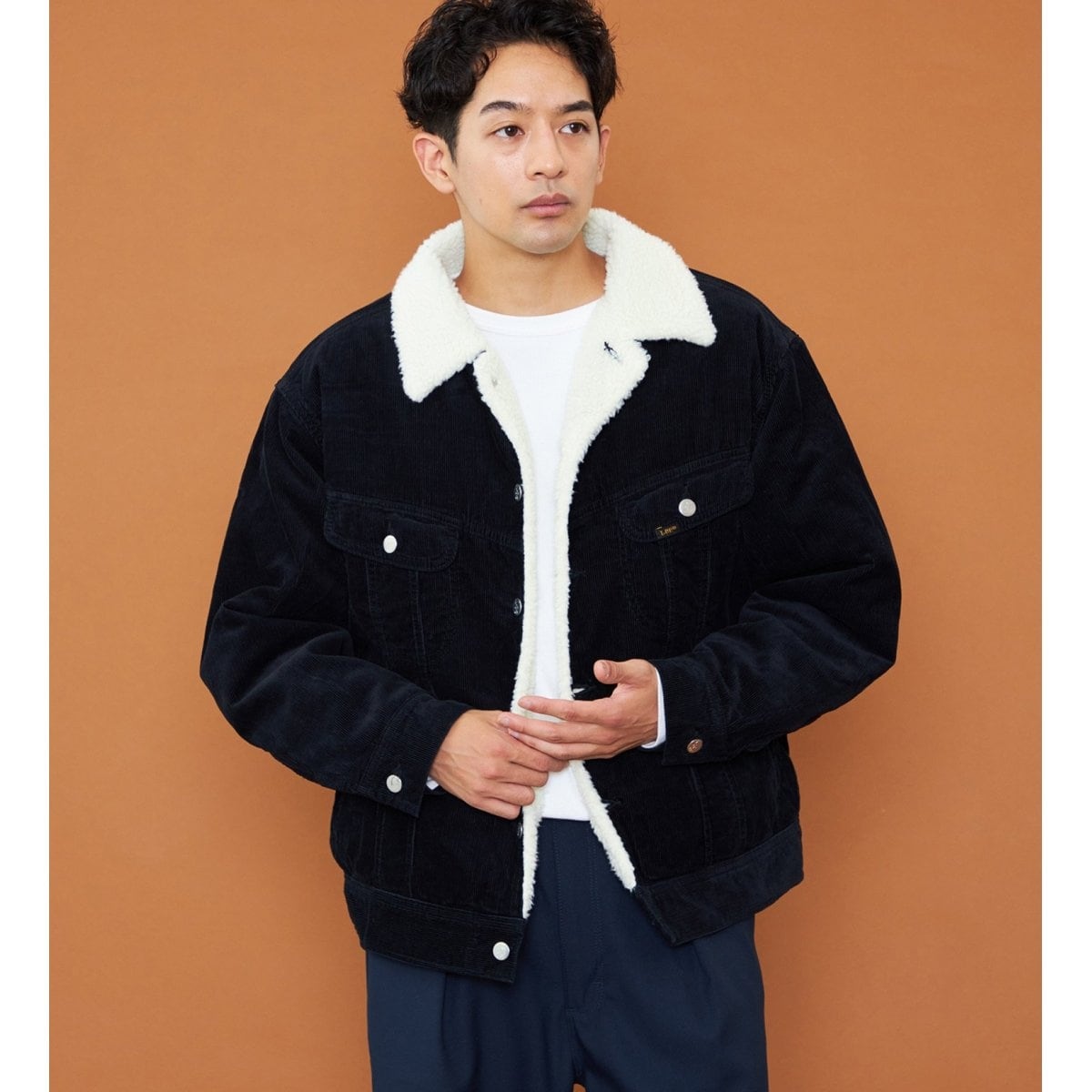 ユニセックス】【秋冬】 レザーライク ボアランチコート | ラングラー