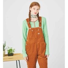 【秋冬】テーパードオーバーオール/サロペット コーデュロイ・ヒッコリー DUNGAREES