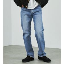 【ハイパワーストレッチ】Lee LASTIC スリムストレートデニムパンツ