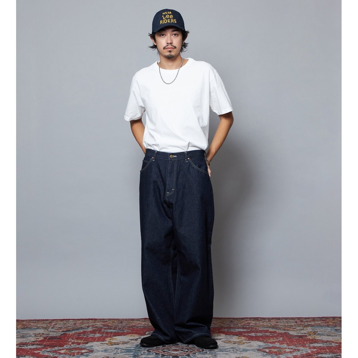 Lee 101周年記念モデル ワイドデニムパンツ Lサイズ 101 101周年記念特別モデル】ANNIVERSARY 101-Z WIDE ワイドデニム
