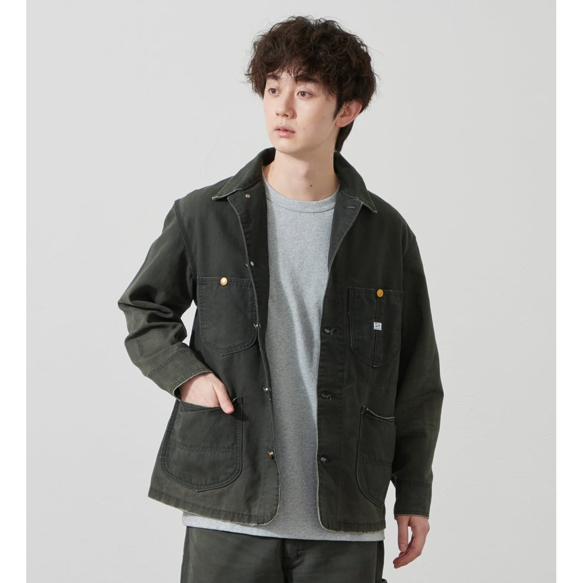 【LEE】DUNGAREES ロコジャケット／カバーオール セットアップ対応 ダック素材】DUNGAREES ロコジャケット/カバーオール/デニムジャケット