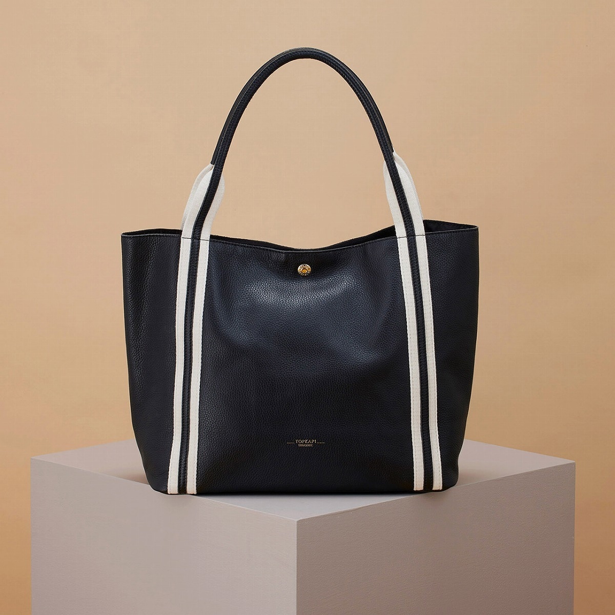 ソフトシュリンク テープコンビ ショルダー ミニ トート バッグ