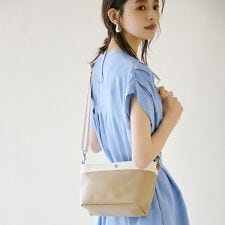 トプカピ(TOPKAPI)の【VERY 10月号掲載】リプル ネオレザー ミニショルダーバッグ【雨 キズ にも強い】