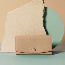 トプカピ(TOPKAPI)の【TOPKAPI】 gemdrops ジェムドロップ ミニエンボスレザー 天然石 長財布