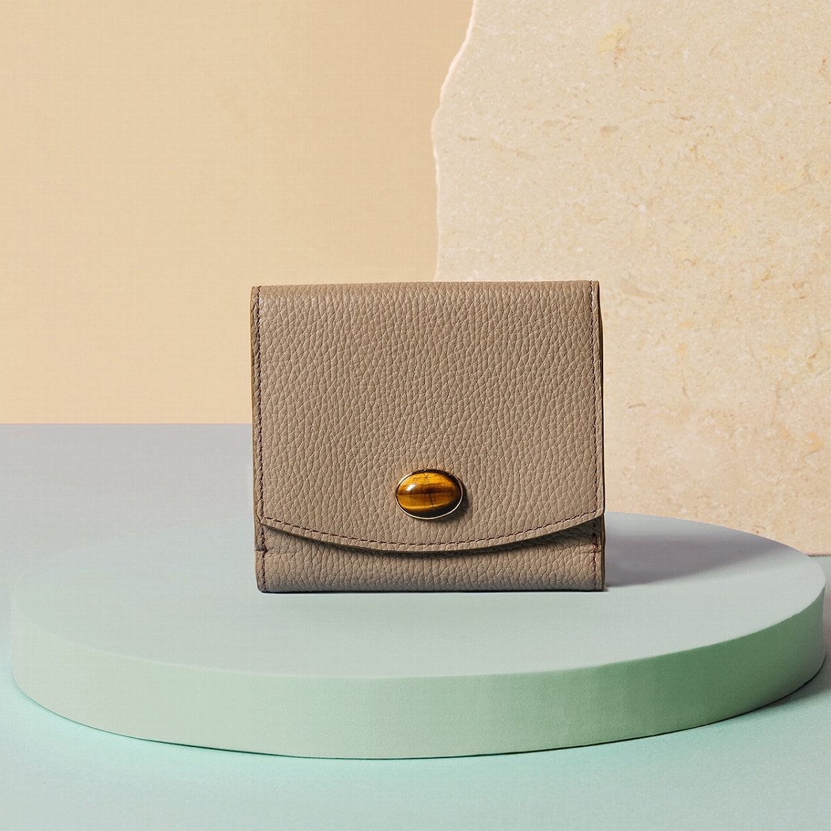 トプカピ（TOPKAPI）/【TOPKAPI】 gemdrops ジェムドロップ ミニエンボスレザー 天然石 長財布 5111400432000299_1.jpg?