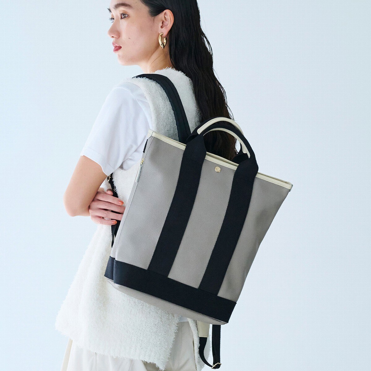 【極美品】TOPKAPI スコッチグレイン ハンドル付　A4 リュック SCOTCH GRAIN スコッチグレイン A4 トート リュック 撥水