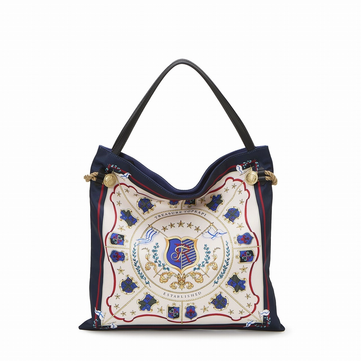 トプカピ スカーフ柄ショルダーバッグ トプカピ TOPKAPI 【TREASURE TOPKAPI】マイルドサテン スカーフ