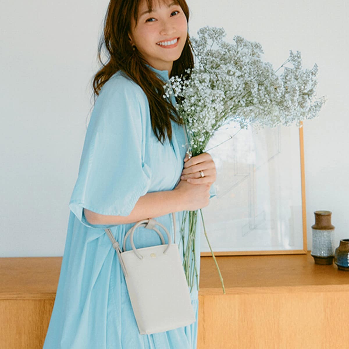 TOPKAPI × 藤本美貴さんコラボ】スコッチグレイン スマホ