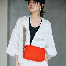 トプカピ(TOPKAPI)のFreely フリーリー ナイロン ロゴテープ  スクエア ショルダーバッグ