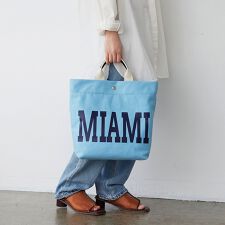 【Breath TOPKAPI】シティ プリント キャンバス スクエアトートバッグ ショルダー付き | トプカピ(TOPKAPI)