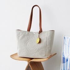 【Breath TOPKAPI】SMILE COLLECTION スマイル トートバッグ チャーム付 | トプカピ(TOPKAPI)