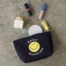【Breath TOPKAPI】SMILE COLLECTION スマイル 刺繍 タッセルポーチ