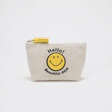 トプカピ(TOPKAPI)の【Breath TOPKAPI】SMILE COLLECTION スマイル 刺繍 タッセルポーチ