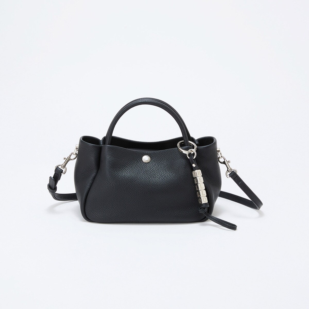 TREASURE TOPKAPI】スムースレザー パッチワーク ショルダー付 トート