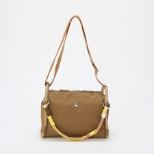 【Breath TOPKAPI】ポリエステル コードチャーム付き ショルダーバッグ