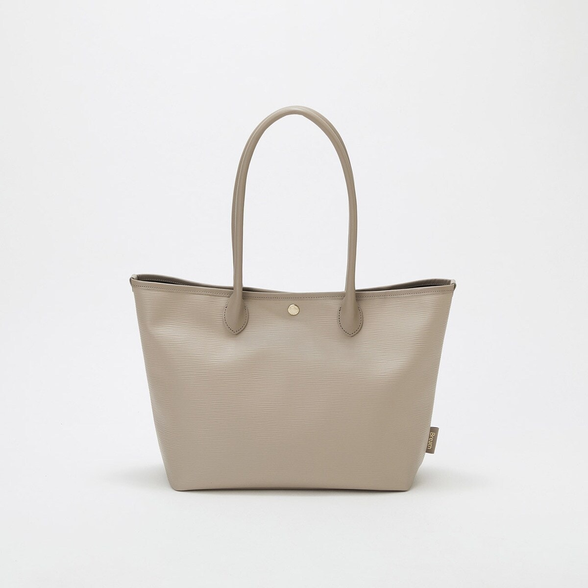 Breath TOPKAPI】シュリンクレザー ノットハンドル トートバッグ