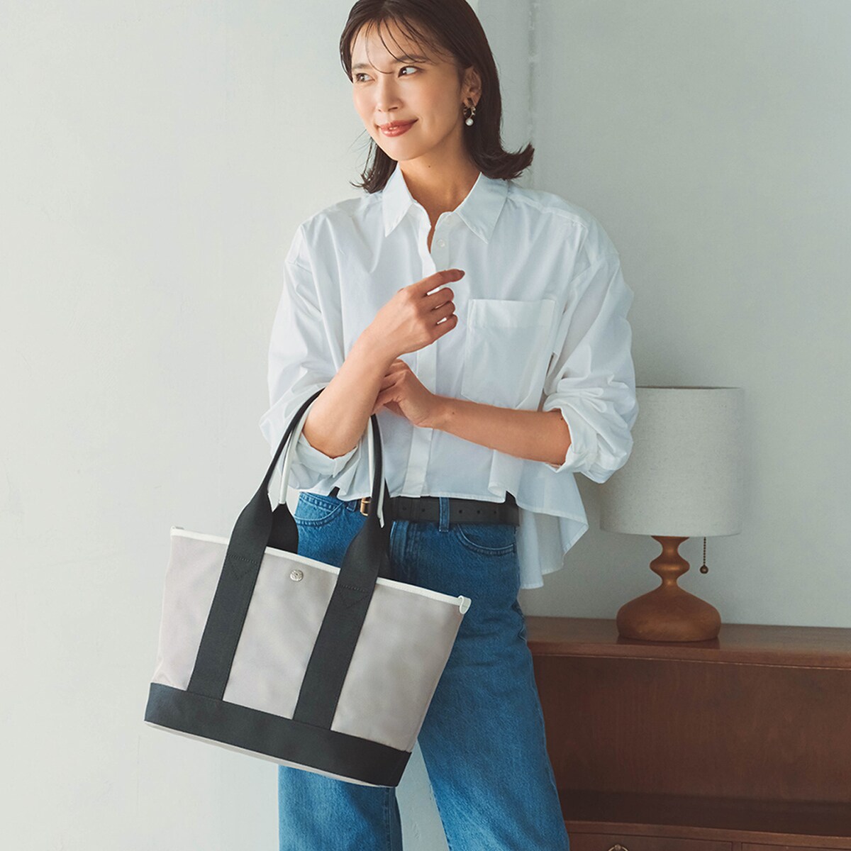 トプカピ（TOPKAPI）/【Breath TOPKAPI sis】ナイロン トートバッグ A4 軽量 肩掛け Breath TOPKAPI sis】ナイロン トートバッグ A4 軽量 肩掛け