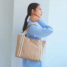【TREASURE TOPKAPI】 テープハンドル トートバッグ　A4 / 軽量 / 肩掛け