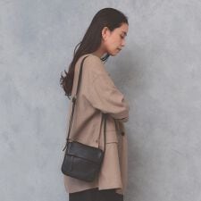 【Breath TOPKAPI】SUPPLE サプル レザー スワローマチ ミニ ショルダーバッグ