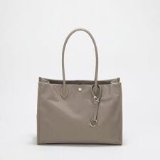 【Breath TOPKAPI】PRIM ナイロン スクエア チャーム付 トートバッグ A4/軽量