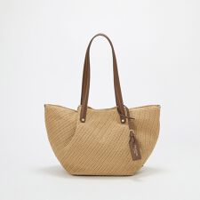 【TREASURE TOPKAPI】ロングハンドル タック カゴトートバッグ