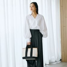 スコッチグレイン ネオレザー トート バッグ ショルダー付き M【雨 キズ にも強い】 | トプカピ(TOPKAPI)