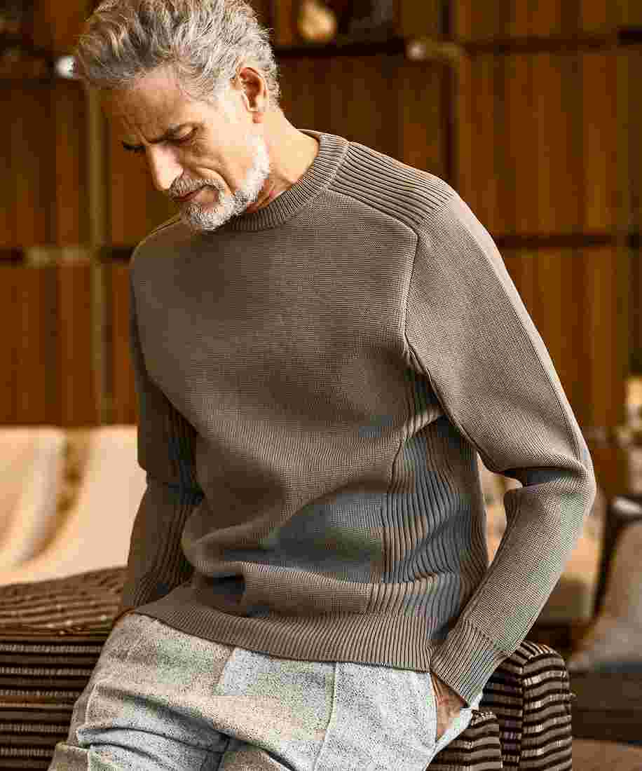 エイケイエム コンテンポラリー（AKMContemporary）/AKM Contemporary ミックスリブエアリーニット AKM Contemporary ミックスリブエアリーニット | エイケイエム