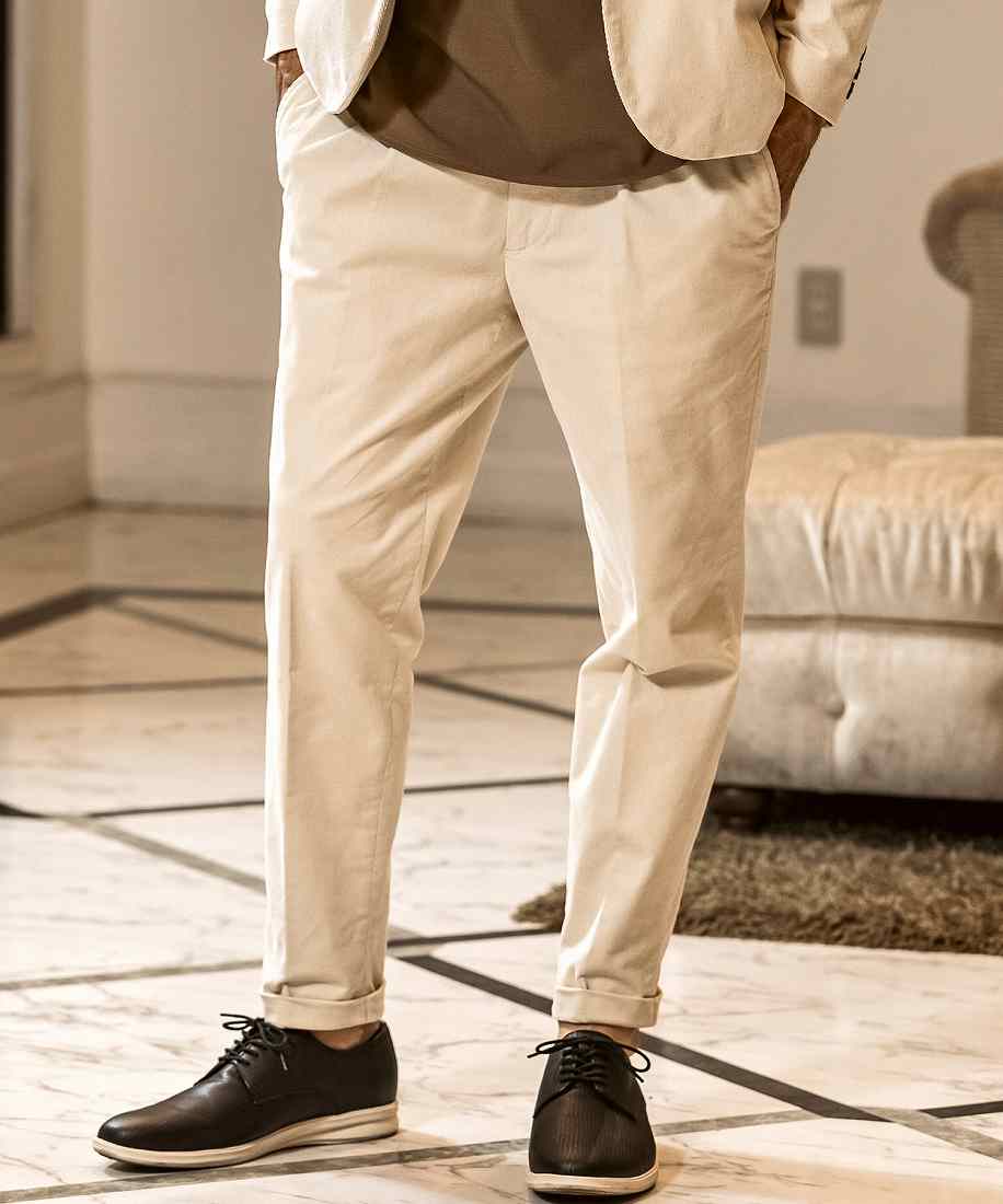 AKM Contemporary ウールブレンドスラックス 【WEB/直営店限定