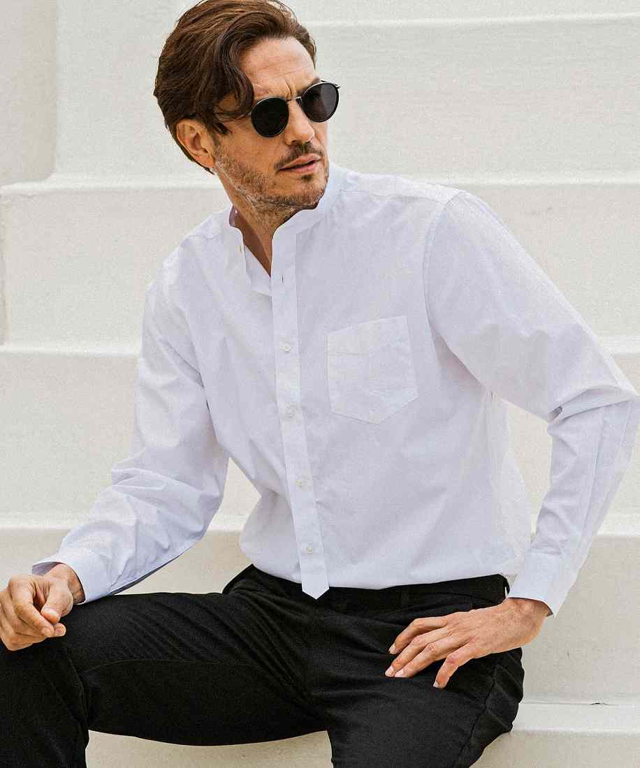 [�}���C]AKM Contemporary �o���h�J���[�����V���c/�G�C�P�C�G�� �R���e���|�����[�iAKMContemporary�j white