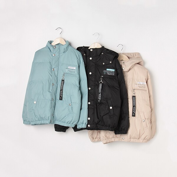 【希少品】ダウンタウン　グッズ ロゴチャームつきダウン入りジャケット | ラブトキシック(Lovetoxic