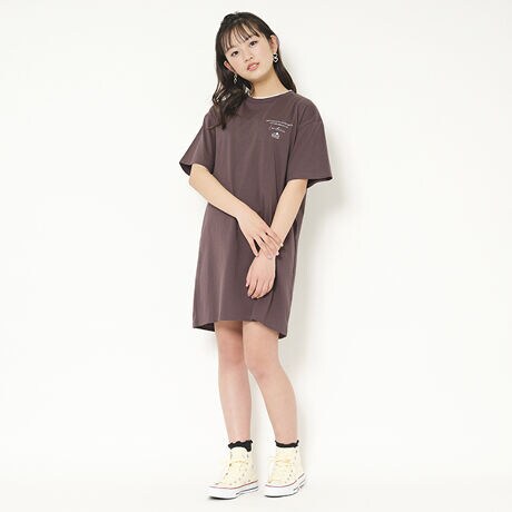 バックフォト半袖tシャツワンピース ラブトキシック Lovetoxic ファッション通販 マルイウェブチャネル