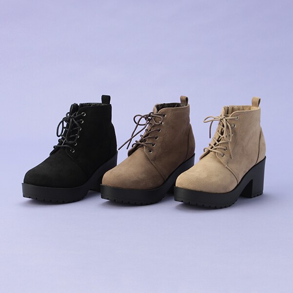 レースアップブーツ | ラブトキシック(Lovetoxic) | マルイウェブチャネル