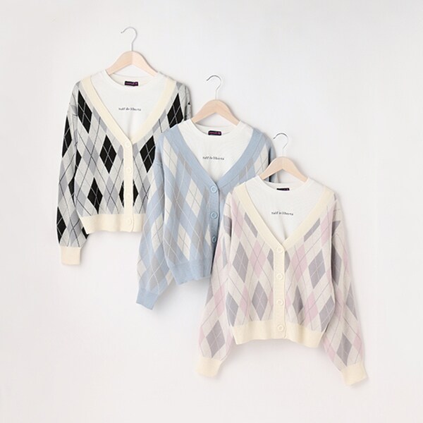 アーガイルニットインナーSET | ラブトキシック(Lovetoxic) | マルイ