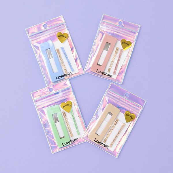 スクエアパッチンピンSET | ラブトキシック(Lovetoxic) | マルイウェブ