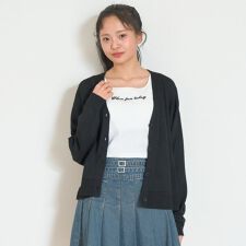 【ベーシック/UV加工】カーディガン