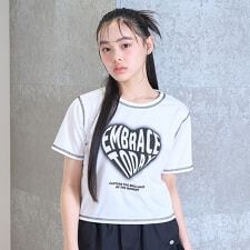 吸水速乾ハートスプレーT