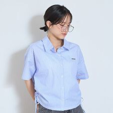 【LTXC】サイドドロスト半袖シャツ